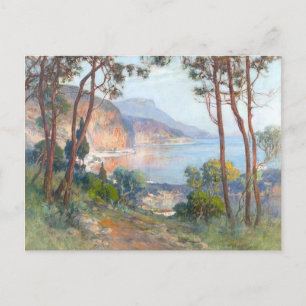 Nizza, Frankreich - Landschaftsmalerei Postkarte