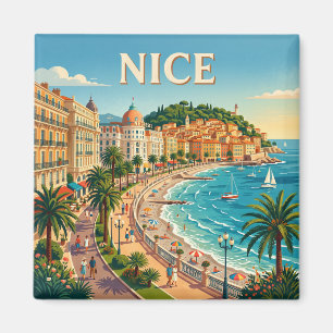 Nizza, Frankreich Magnet