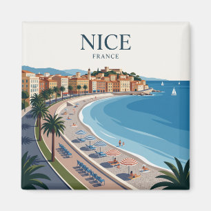 Nizza Frankreich Magnet