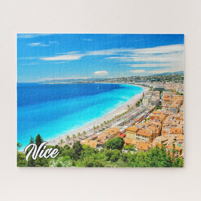 Nizza, Frankreich Puzzle (Horizontal)