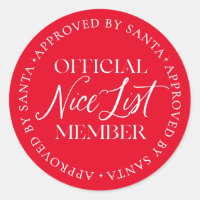 Nizza Liste Mitglied von Weihnachten