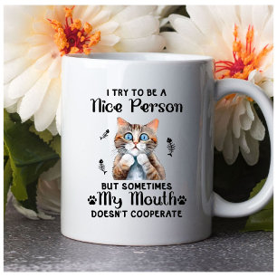 "Nizza Person" Kaffeetasse