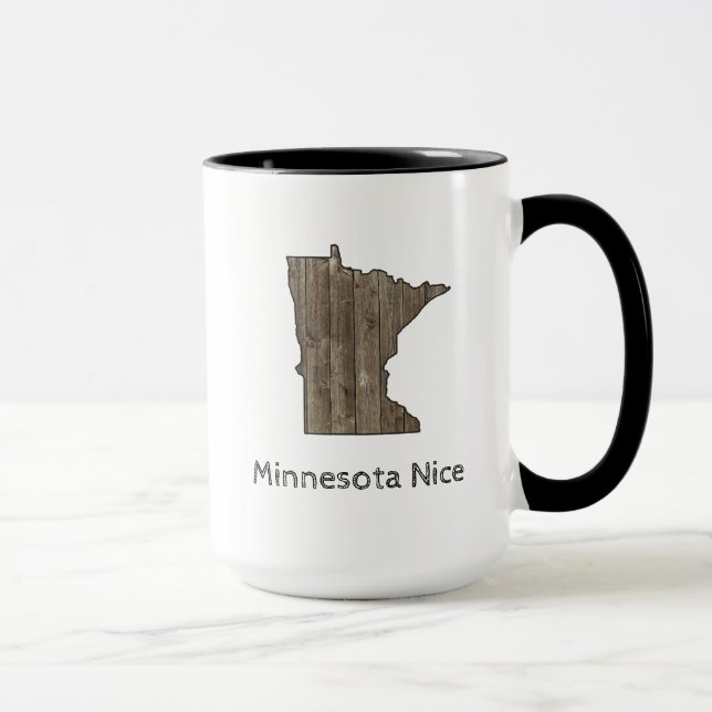 Nizza Staats-Phrase Minnesotas Tasse (Rechts)
