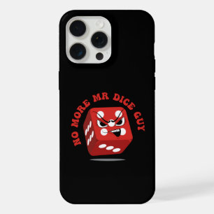 Nizza Typ Angry Cartoon Dice iPhone 15 Pro Max Hülle