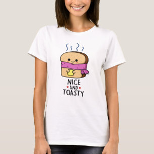 Nizza und Toasty Funny Toast Butter Puff T-Shirt