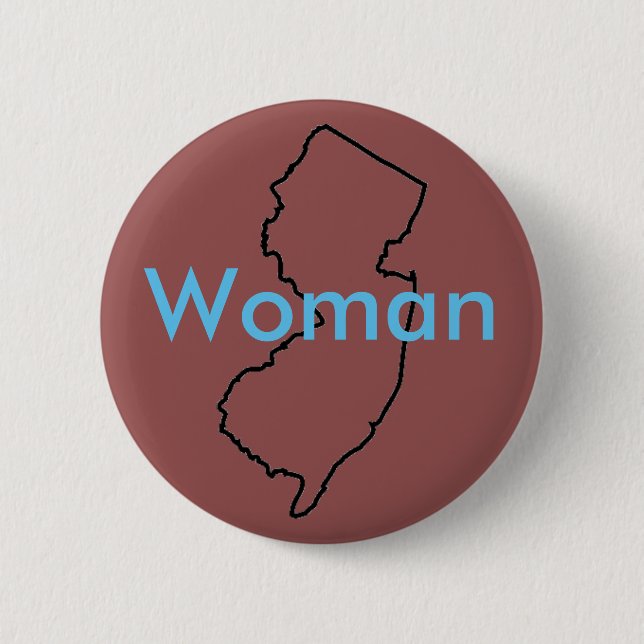 NJ Frauen-Knopf Button (Vorderseite)