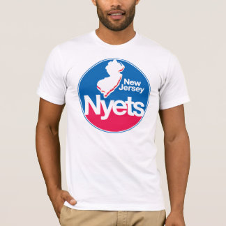 NJ NYETS Rückschritt-T-Shirt (nur vorderes Logo) T-Shirt