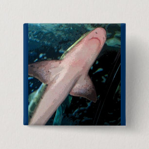 NJ Shark CB Button