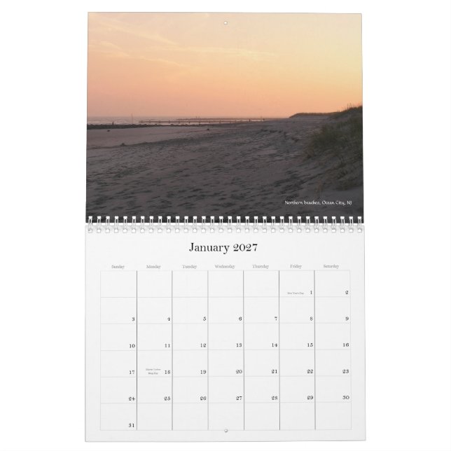 NJ Ufer 2011 Kalender (Jan 2027)