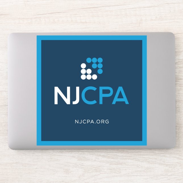 NJCPA Vinyl Sticker - groß (Computer)