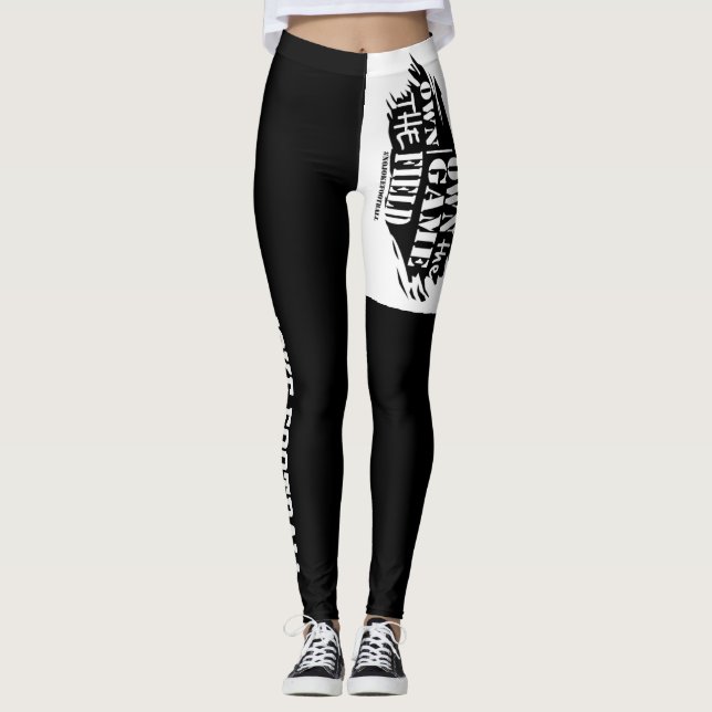 NJF besitzt das Spiel im Besitz der Leggings BLack (Vorderseite)