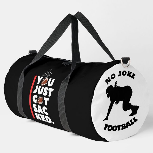 NJF Linewoman Sie haben gerade Got Duffle Bag (Linke Ecke)