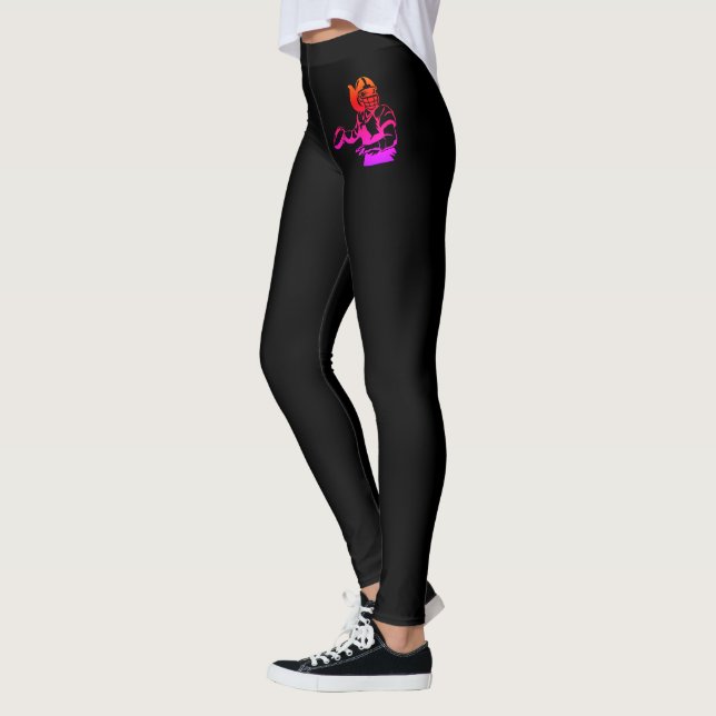 NJF Not A Boys Game QB  Leggings (Links)