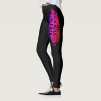 NJF Own the Game Own The Field Leggings Lila Schwa