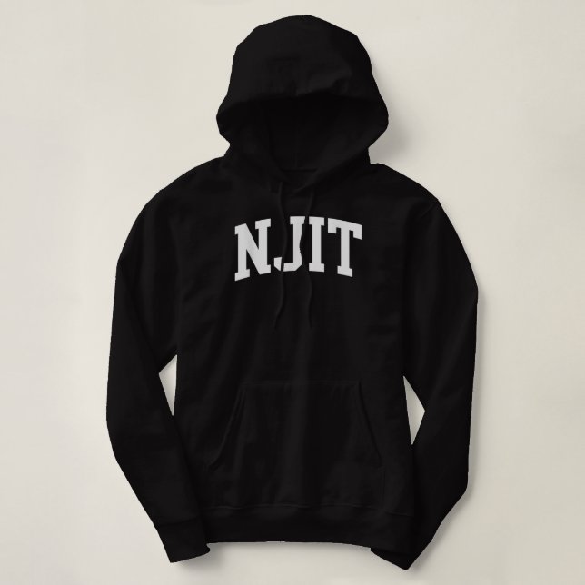NJIT Athletic Arch Uni University = Alumni Hoodie (Design vorne)