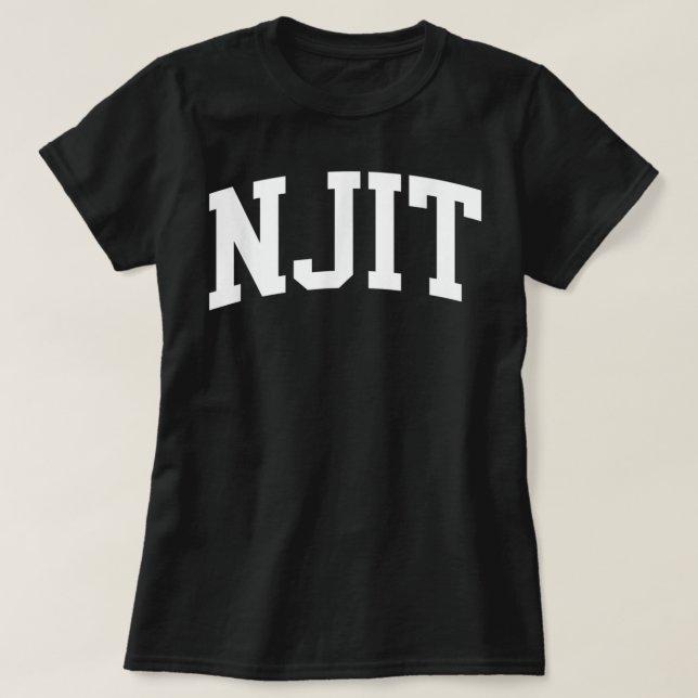 NJIT Athletic Arch Uni University = Alumni T-Shirt (Design vorne)