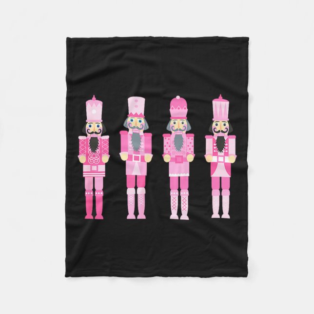 Nk Christmas Nutcracker Squad Ballet Dance Matchin Fleecedecke (Vorderseite)