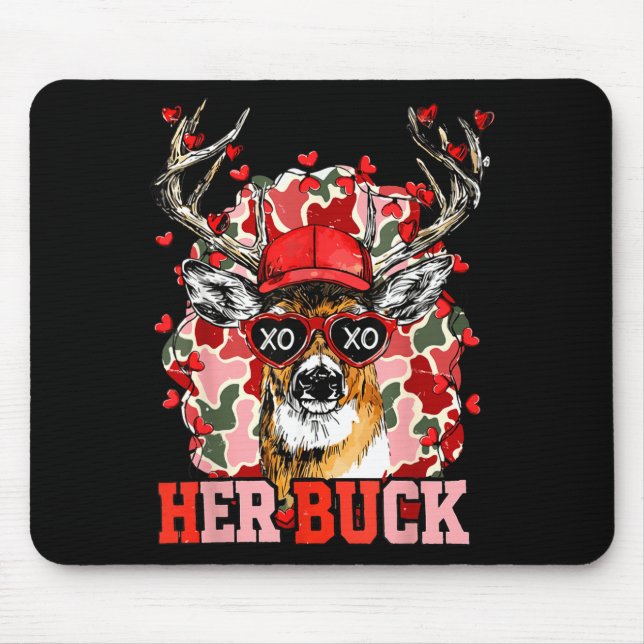 Nk Ihr Bock Camo Hirschjagd Tarnung passend  Mousepad (Vorne)