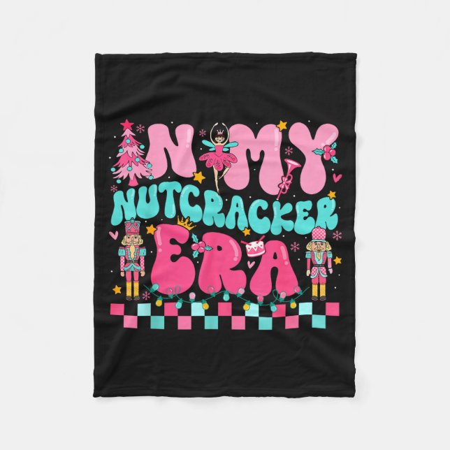 Nk In Meiner Nussknacker-Ära Nussknacker-Squad Wei Fleecedecke (Vorderseite)
