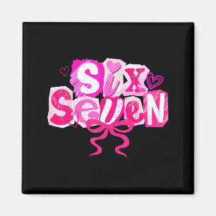 Nk Kokette Valentinstag Six Seven Schleife 6 7 Mem Magnet