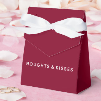 NK-Logo auf Zelt Favor Box Geschenkschachtel
