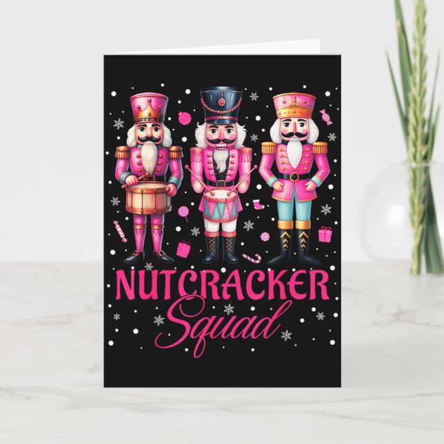 Nk Nutcracker Squad Nk Christmas Ballet Xmas Women Karte (Vorderseite)