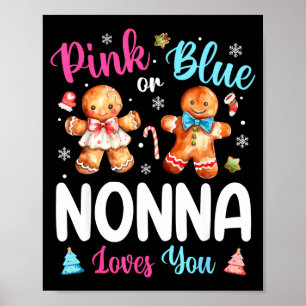 Nk Oder Blau Nonna Liebt Dich Geschlecht Enthüllun Poster