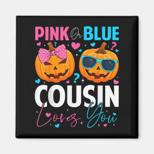 Nk Oder Blauer Cousin Liebt Dich Kürbis Halloween Magnet
