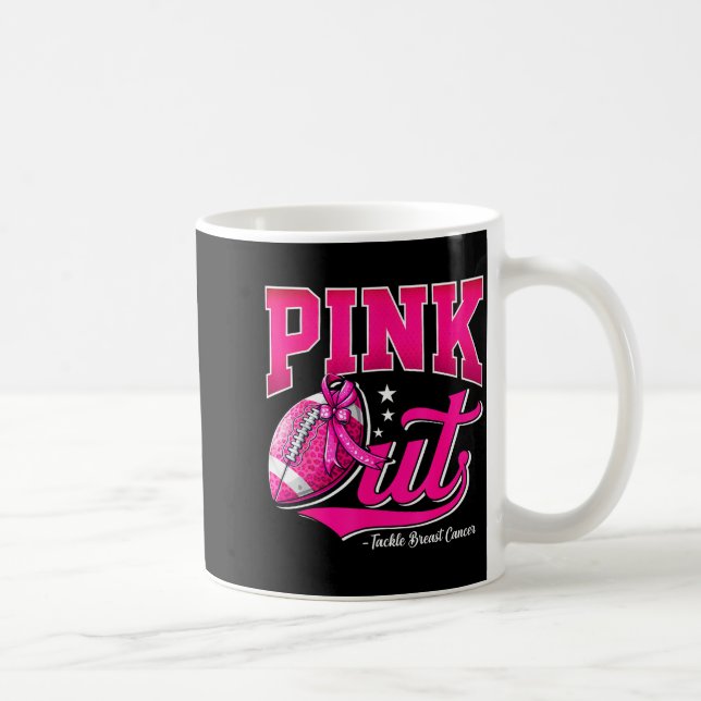 Nk Out Football Breast Cancer Awareness Men Women  Kaffeetasse (Rechts)