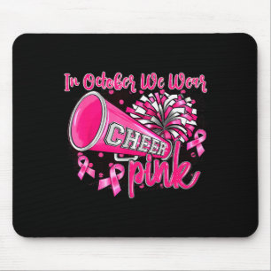 Nk Out Football Jubel Für Das Brustkrebsbewusstsei Mousepad