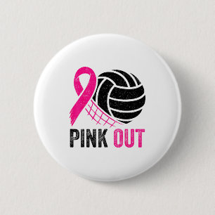 Nk Out Volleyball Brustkrebsbewusstsein Nk Band Button