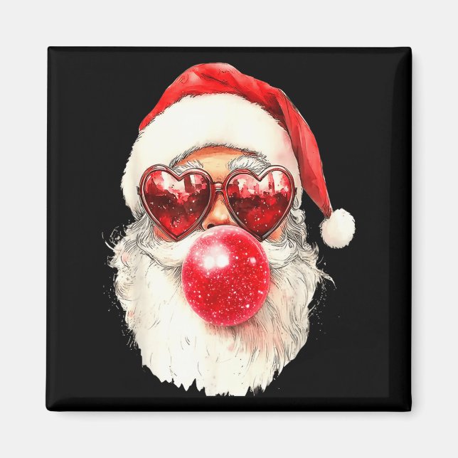 Nk Santa Christmas Bubble Gum Nk Sungles  Magnet (Vorne)
