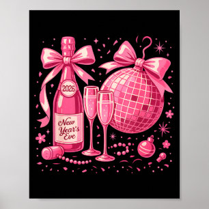 Nk Silvester 2026 Disco Champagner Party Poster