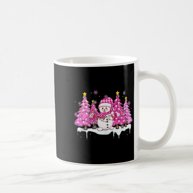 Nk Snowman Snowman Merry Christmas Tree Women Girl Kaffeetasse (Rechts)