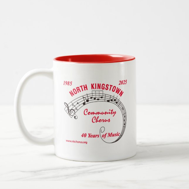 NKCC 40. Zwei-Tone-Tasse Zweifarbige Tasse (Links)