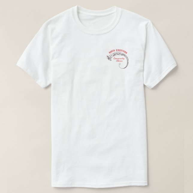 NKCC White T - Shirt (Design vorne)