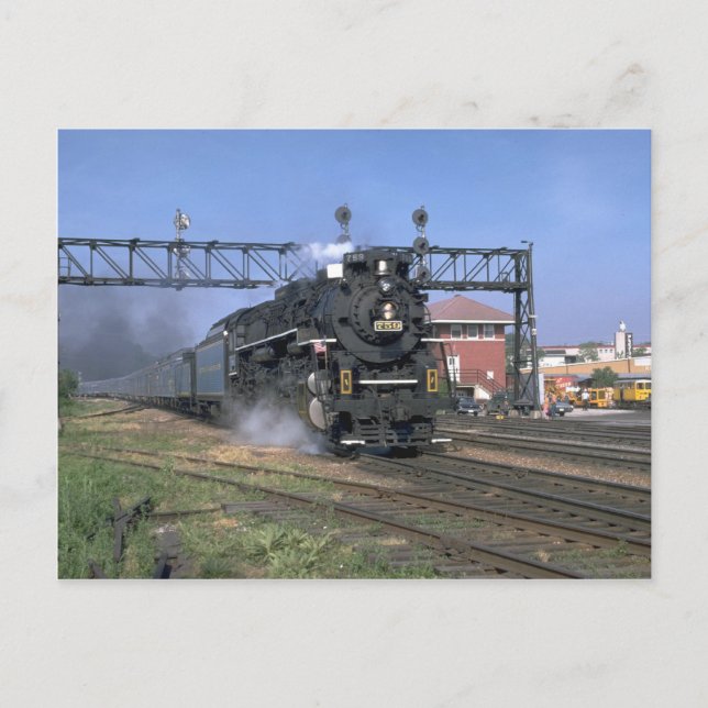 NKP 2-8-4 Berkshire Postkarte (Vorderseite)