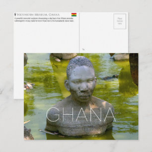 Nkyinkyim Museum, Ghana Reise-Postkarte Postkarte
