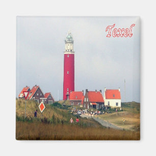 NL-Niederlande-Friesen - Texel-Lighthouse Magnet