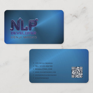 🤖 NLP Engineer Chatbot Developer AI QR Code Cards Visitenkarte