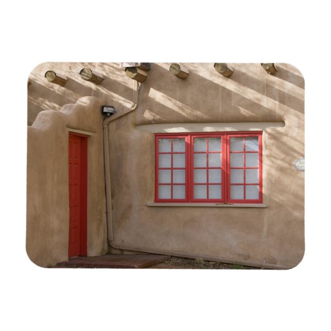 NM, New Mexico, Santa Fe, Canyon Road, legendär Magnet (Horizontal)