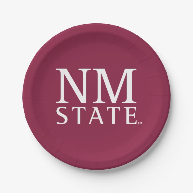 NM State Pappteller (Vorderseite)