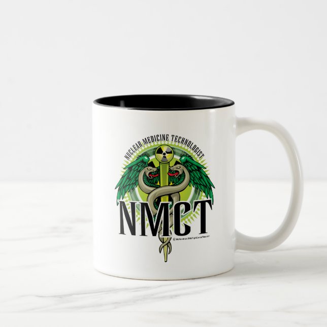 NMCT Caduceus Zweifarbige Tasse (Rechts)