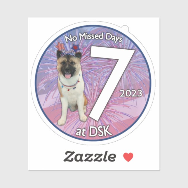 NMD bei DSK - Abzeichen-Sticker vom Juli 2023 Aufkleber (Blatt)