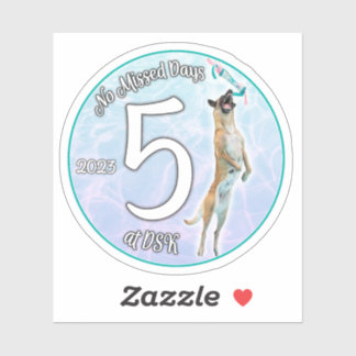 NMD bei DSK - Abzeichen-Sticker vom Mai 2023 Aufkleber