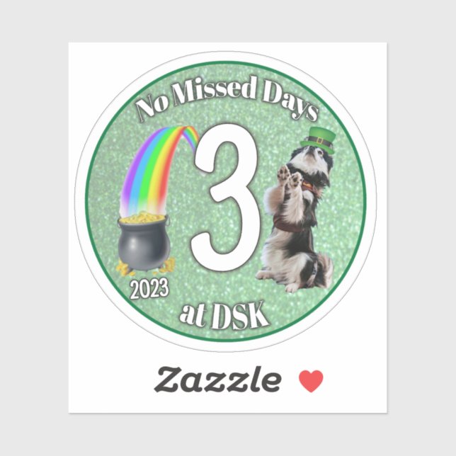 NMD bei DSK - März 2023 Abzeichen Sticker (Blatt)