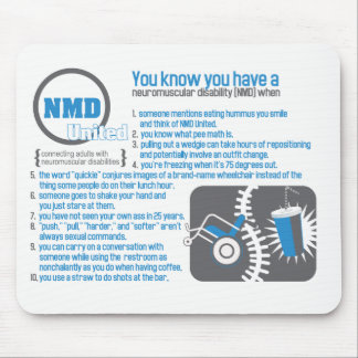 NMD vereinigte Mausunterlage Mousepad