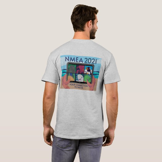 NMEA 2021 Unisex T - Shirt (Schwarz voll)