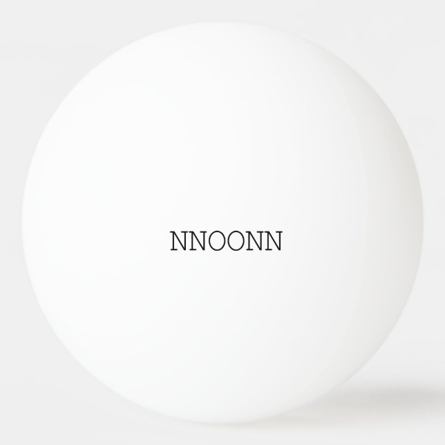 NNOONN SIMPLE LOGO ONE STAR PING PONG BALL TISCHTENNISBALL (Vorderseite)