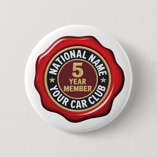 NNY Auto Club Button (Vorderseite)